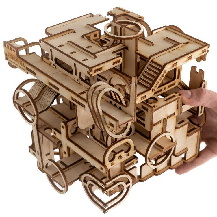 3D Wooden Marble Maze Intrism Pro Puzzle Model Kit Fuego Cloud